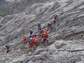 災害派遣長野県御嶽山噴火災害