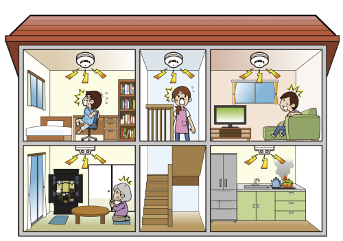 連動型住宅用火災警報器