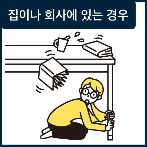 家や会社にいるとき