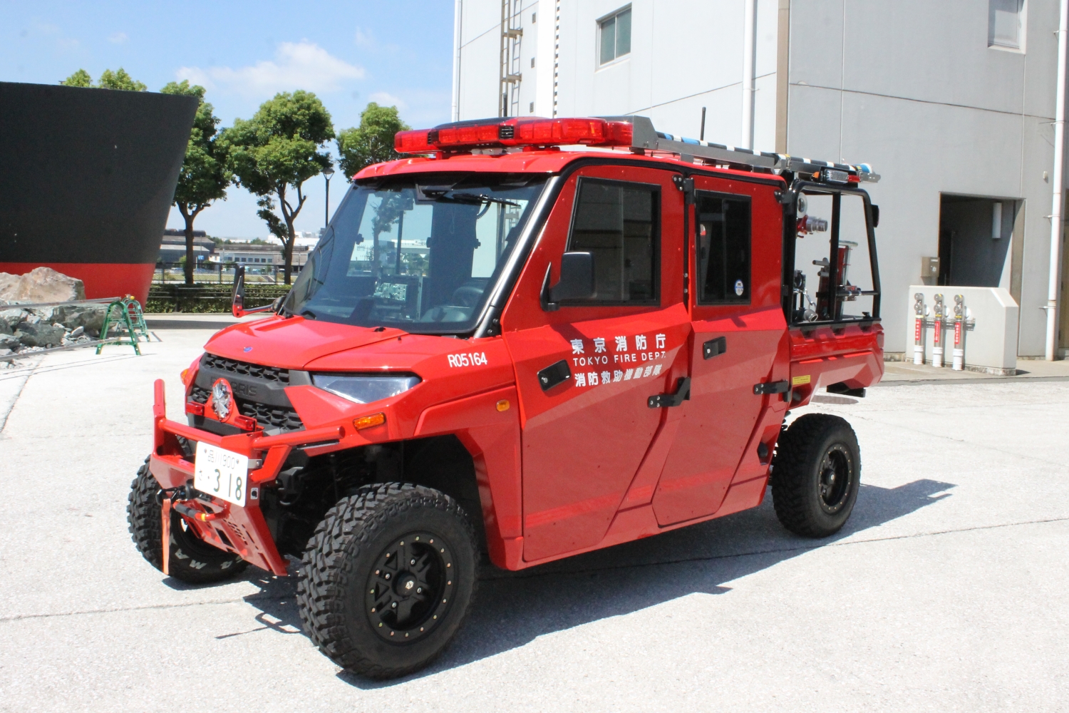 小型送水車