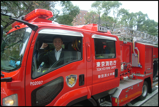 乗車体験の様子