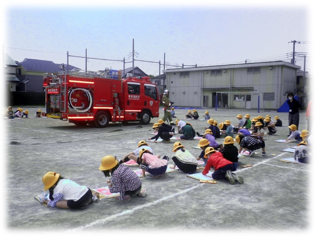 写生会のようす