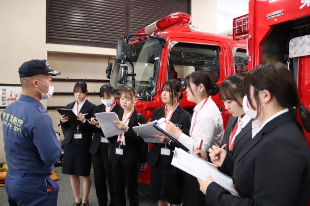 消防職員への質疑応答