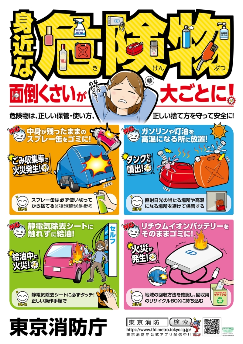 危険物安全週間ポスター