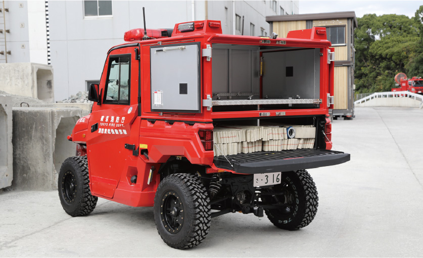 小型送水車