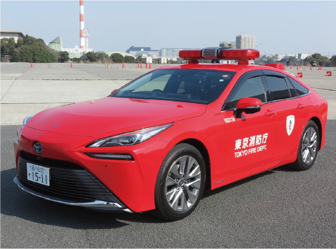 査察広報車(水素自動車)
