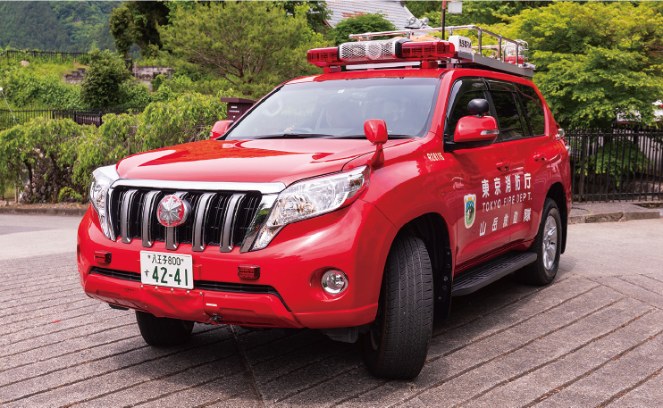山岳救助車