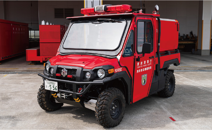 救出救助車(全地形活動車)前