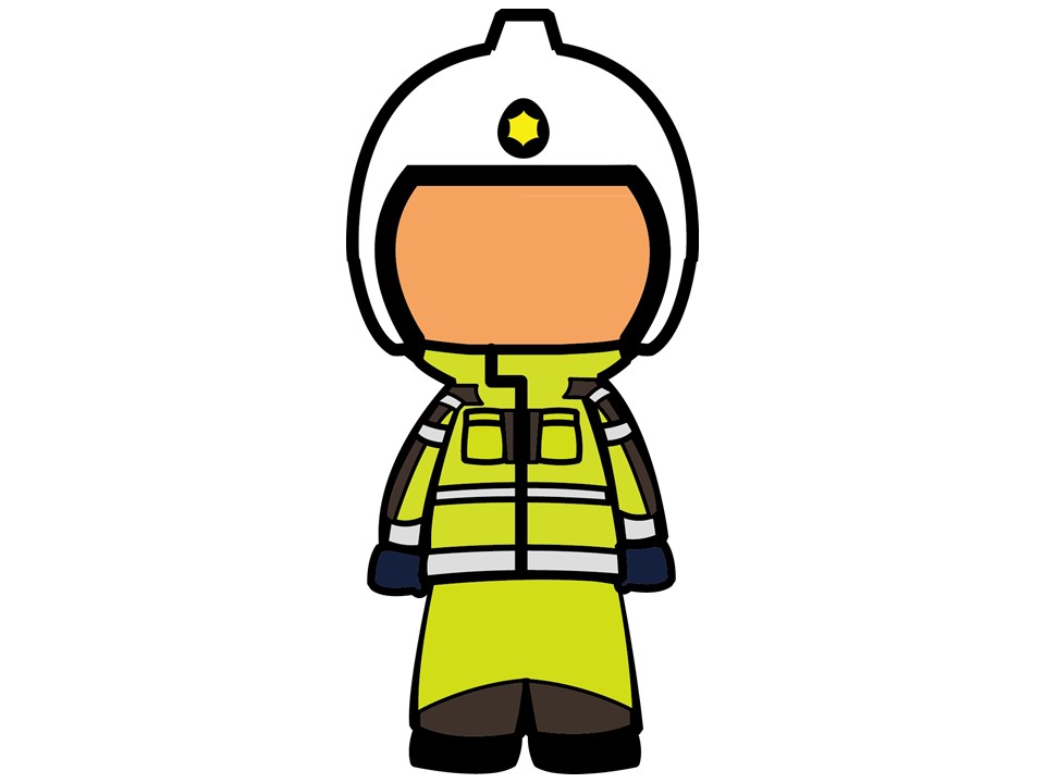 トライク隊員イラスト
