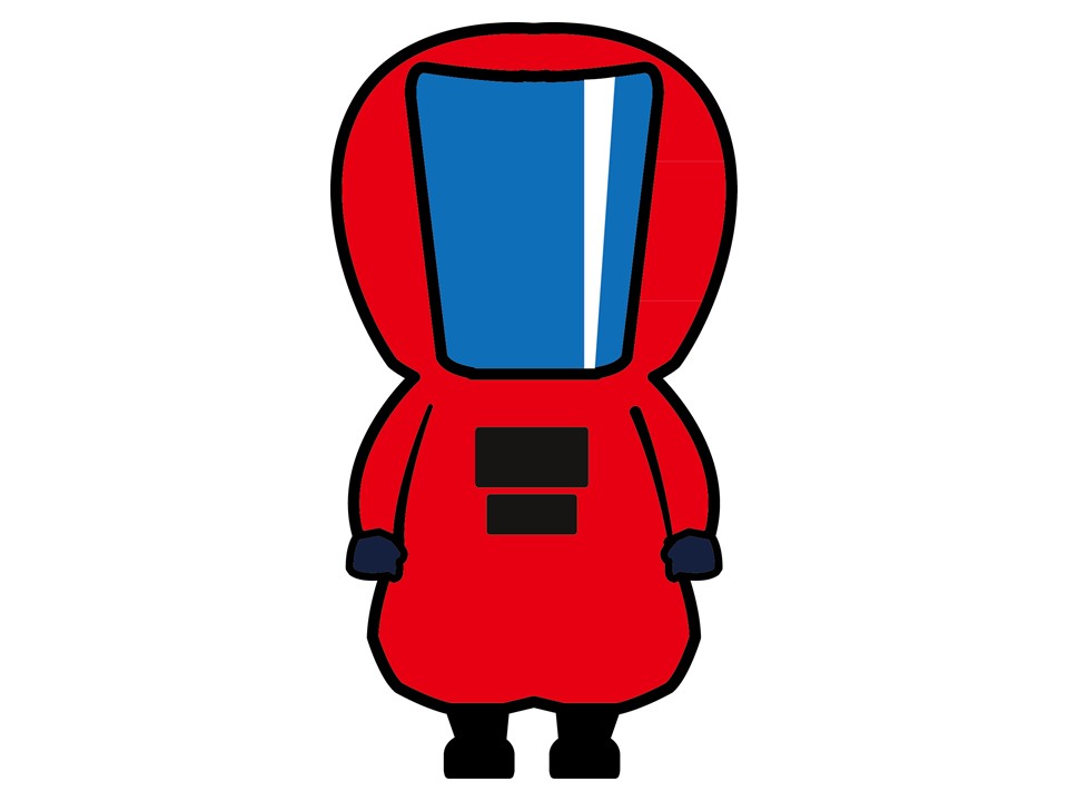 化学機動中隊員イラスト