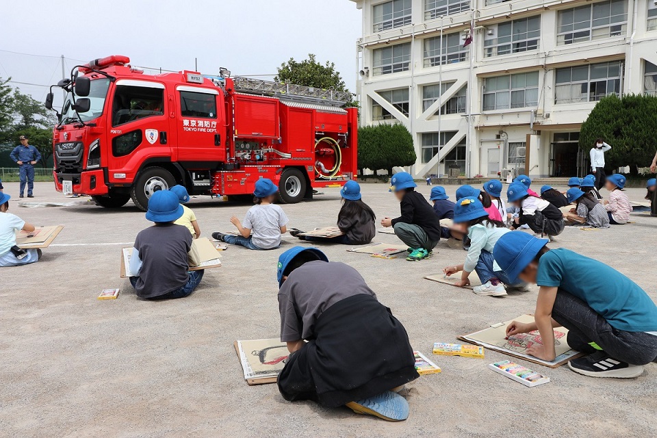 旭町小学校　実施風景