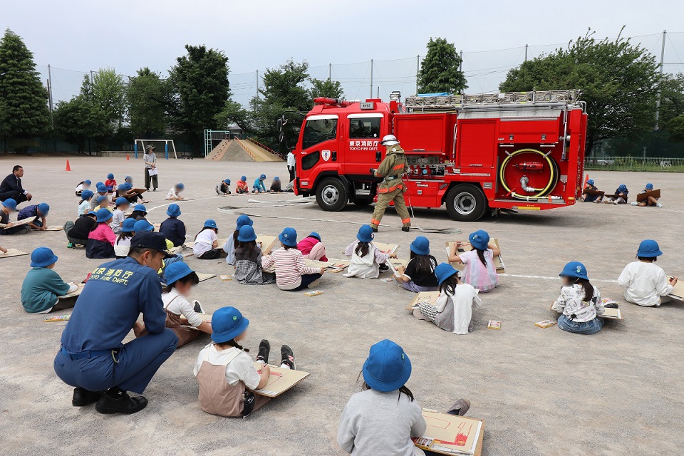 旭町小学校　実施風景