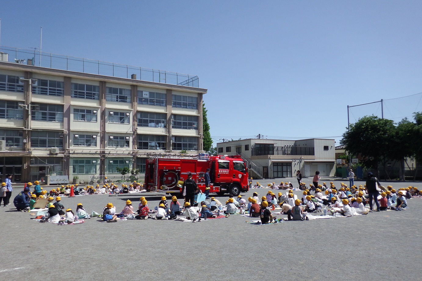 練馬区立高松小学校　実施風景