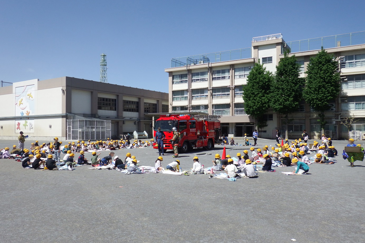練馬区立高松小学校　実施風景