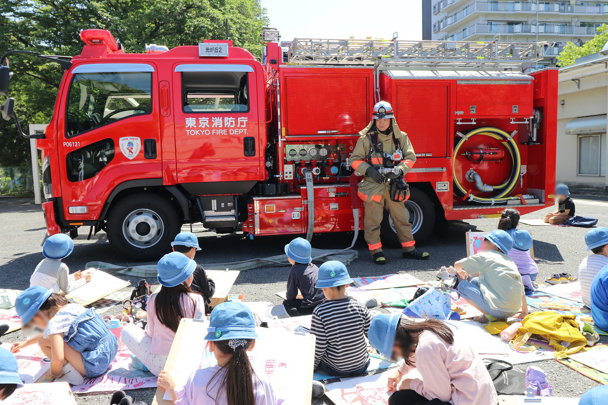 練馬区立光が丘四季の香小学校　実施風景