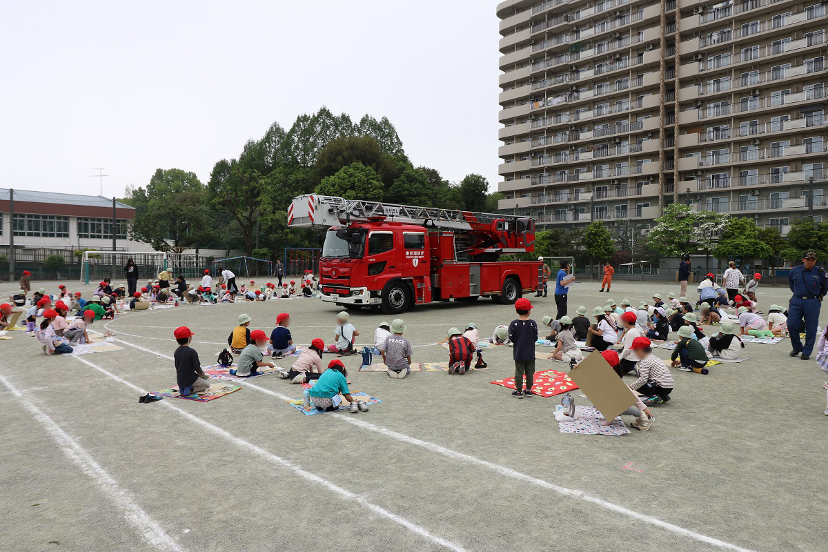 春の風小学校　実施風景