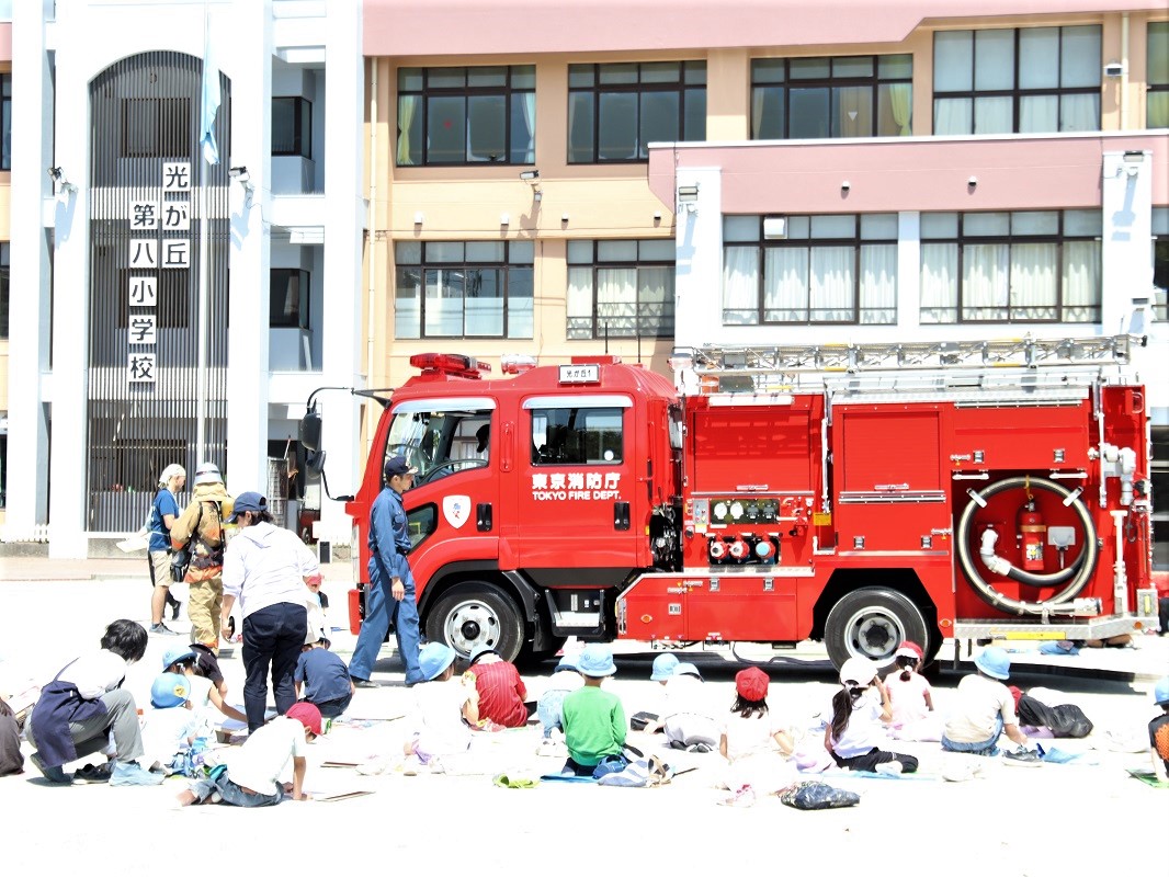光が丘第八小学校　実施風景