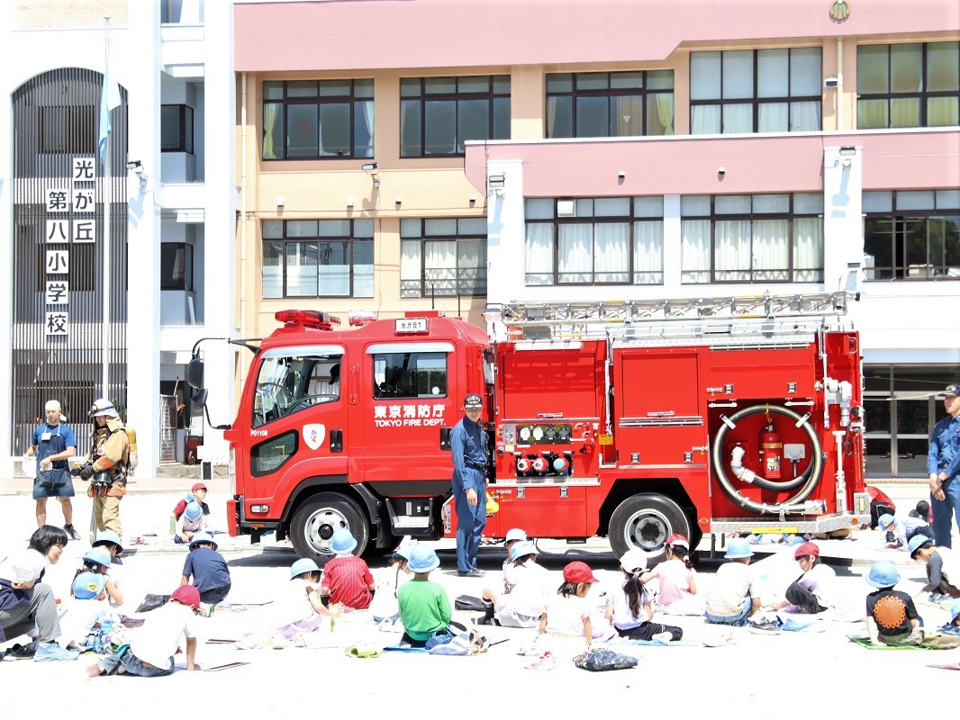 光が丘第八小学校　実施風景