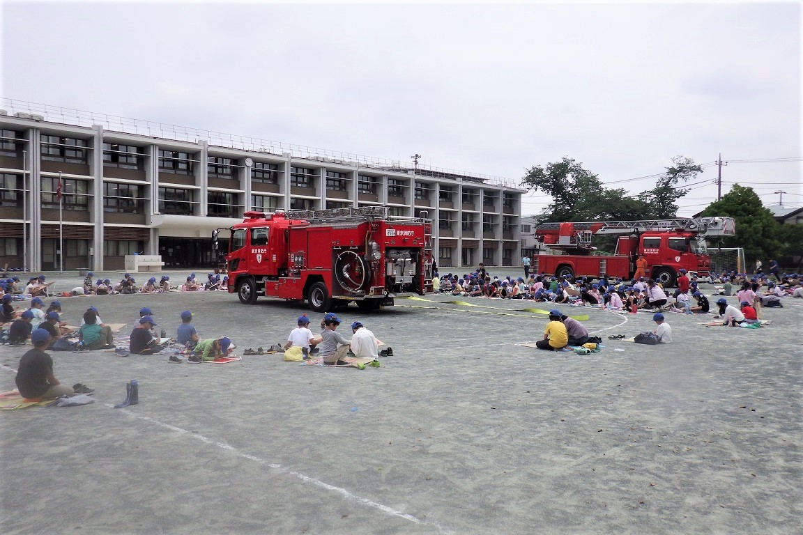 練馬区立谷原小学校　実施風景