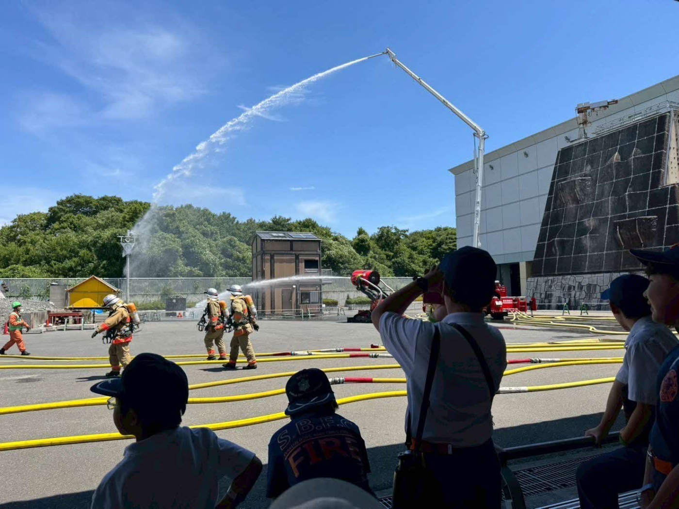 訓練見学
