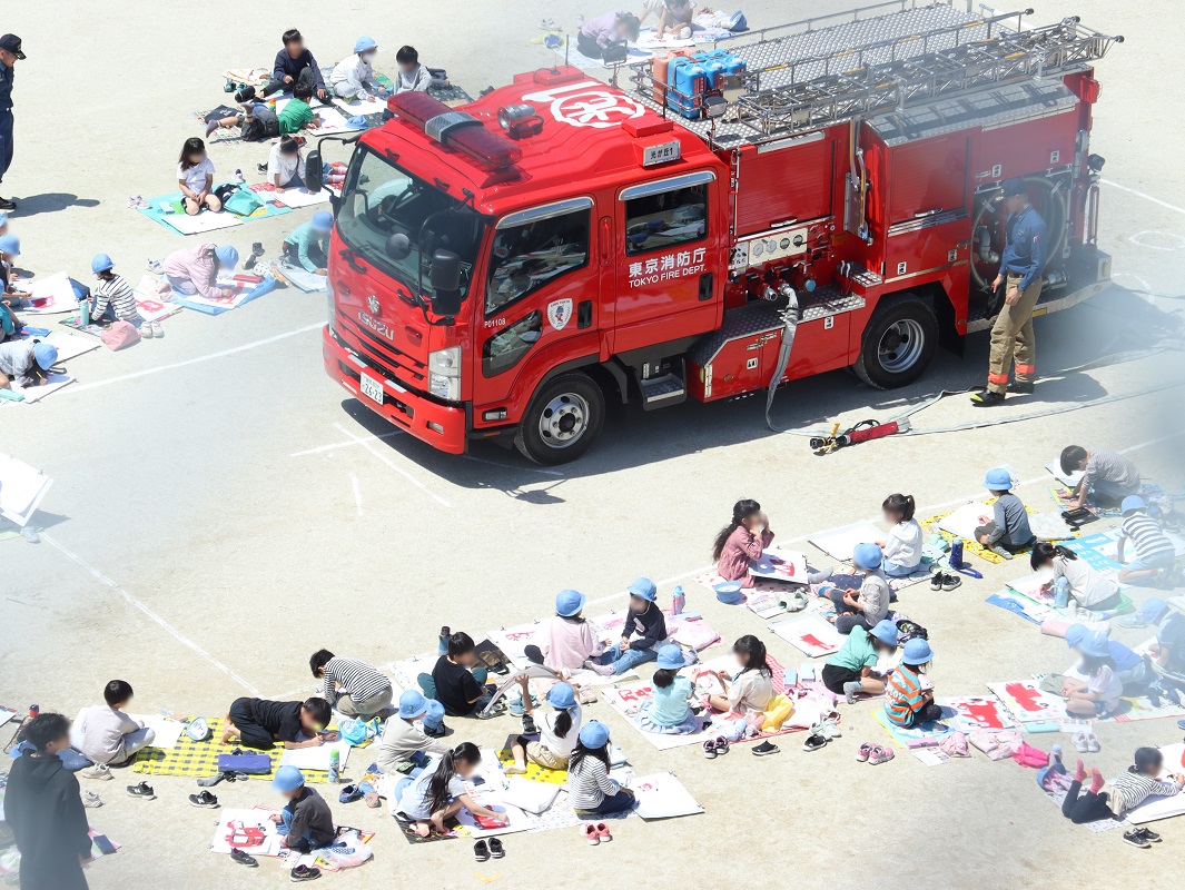 泉新小学校　実施風景