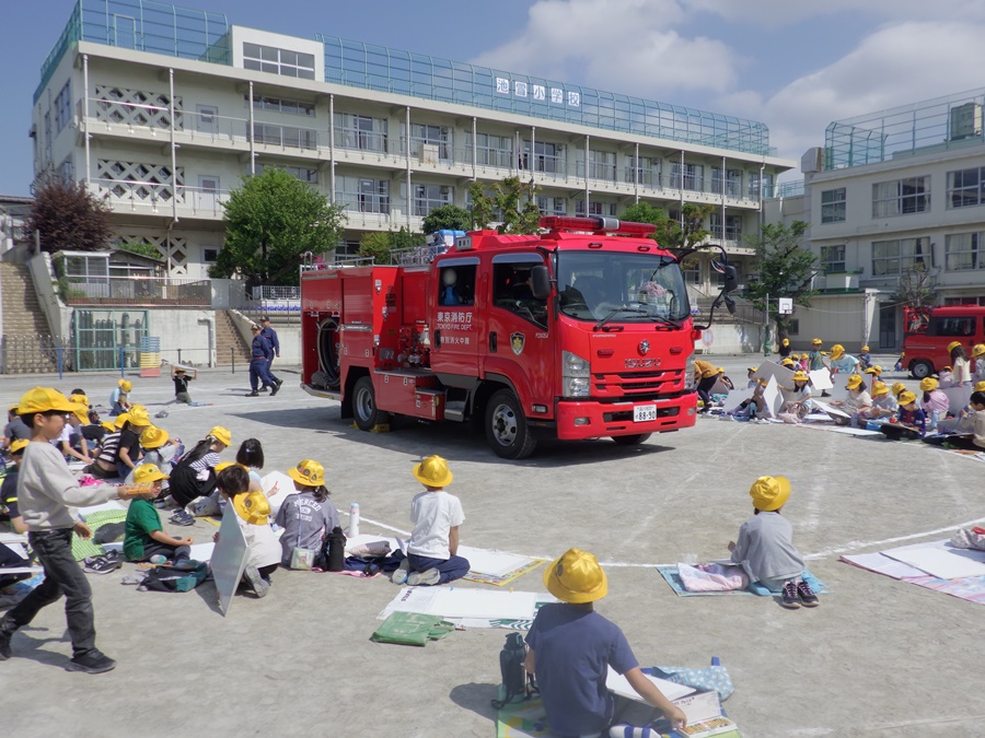 写生会のようす