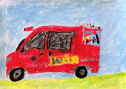 四谷小学校　２年生入選作品