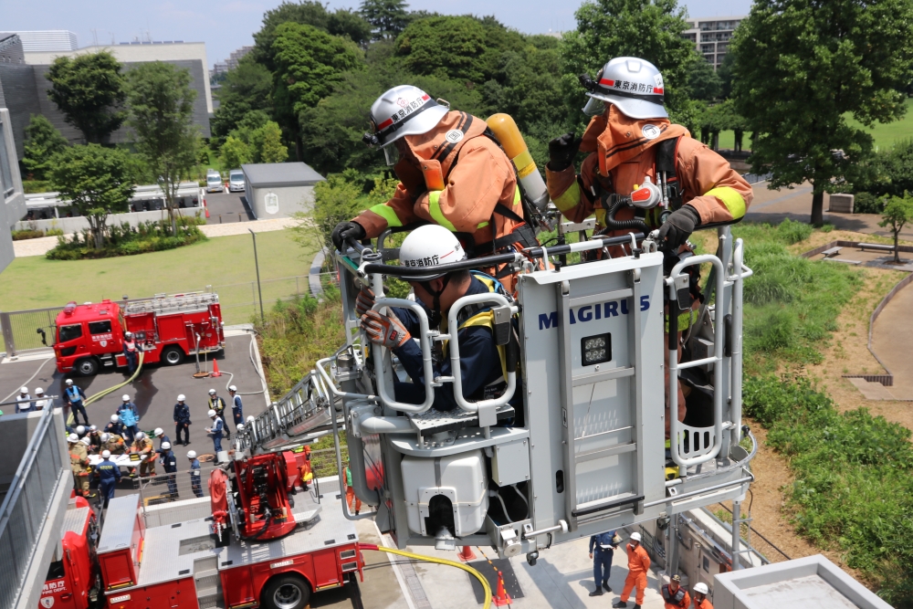 はしご指揮隊効果確認①