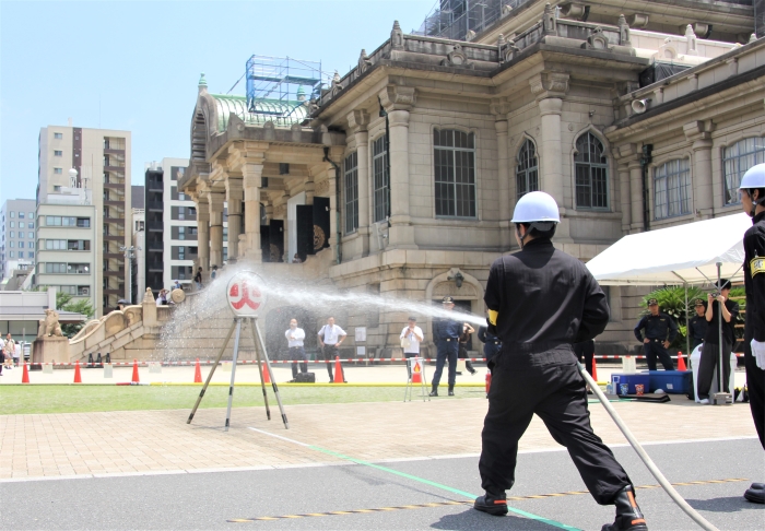 優勝）東京ミッドタウン八重洲　自衛消防隊