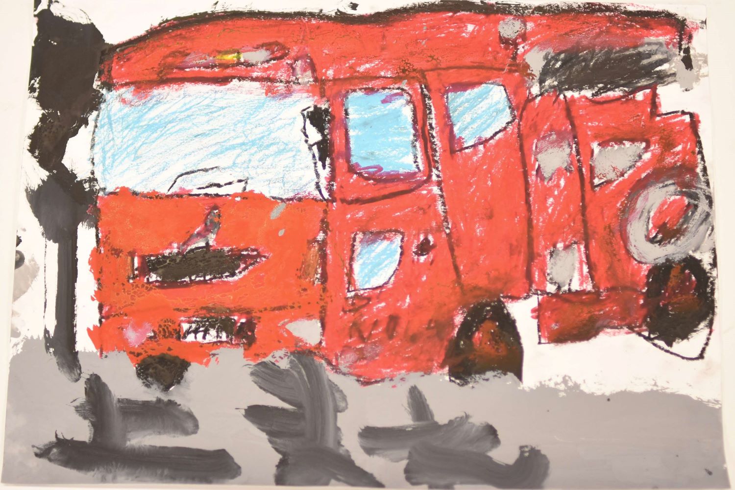 消防車の絵