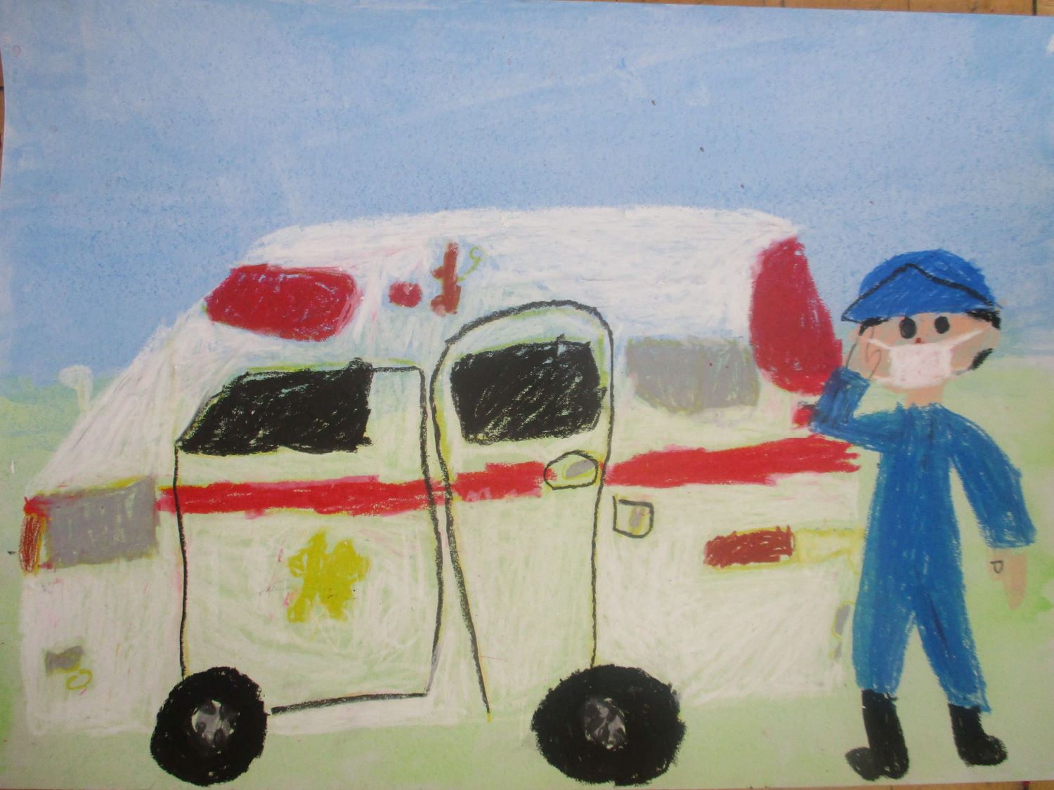 救急車の絵