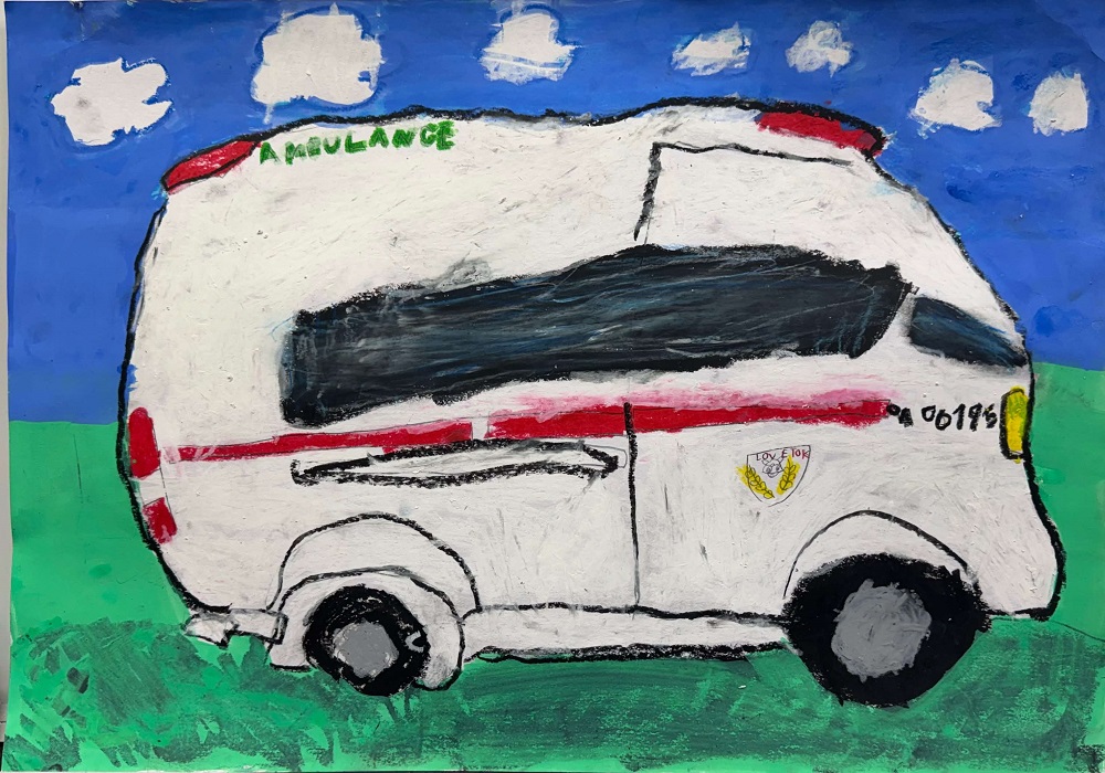 救急車の絵