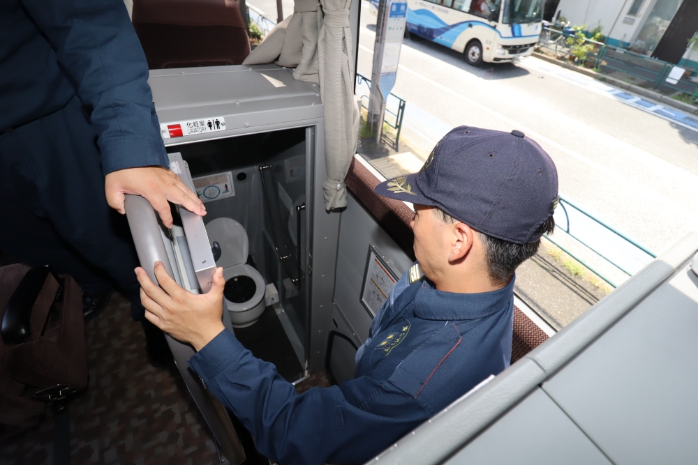 小田急バス内トイレ