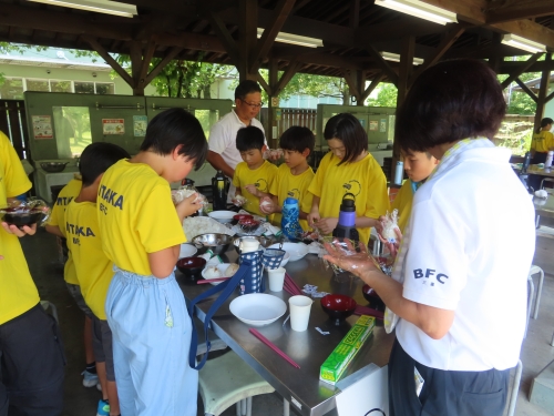 少年団活動状況写真