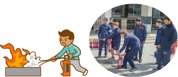 外国人のための防災訓練