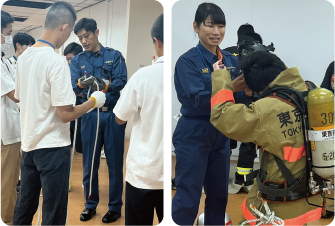 業務体験会の様子