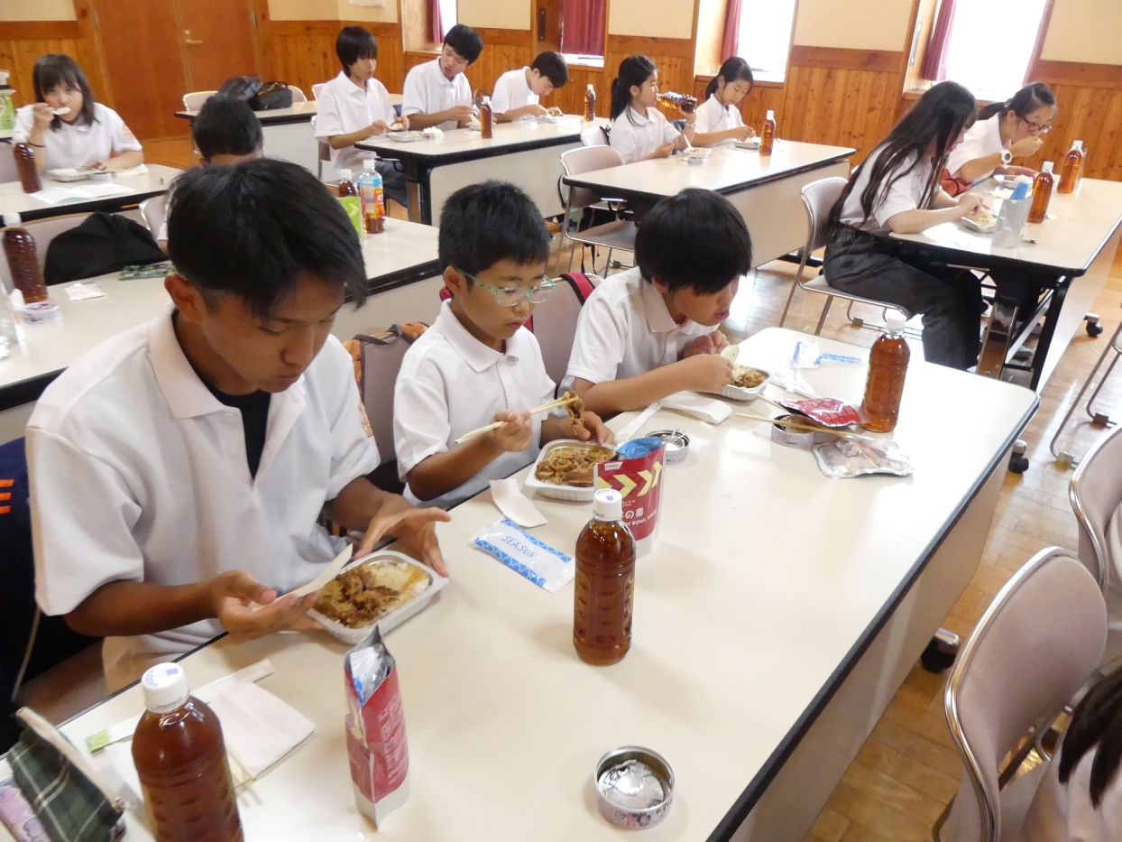 非常食体験