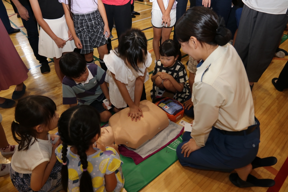 防災体験 応急救護