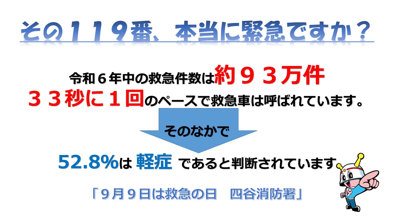 メインビジュアル画像：救急医療週間１