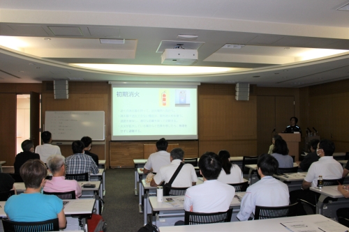 職場の防火管理スキルアップ講習会　写真