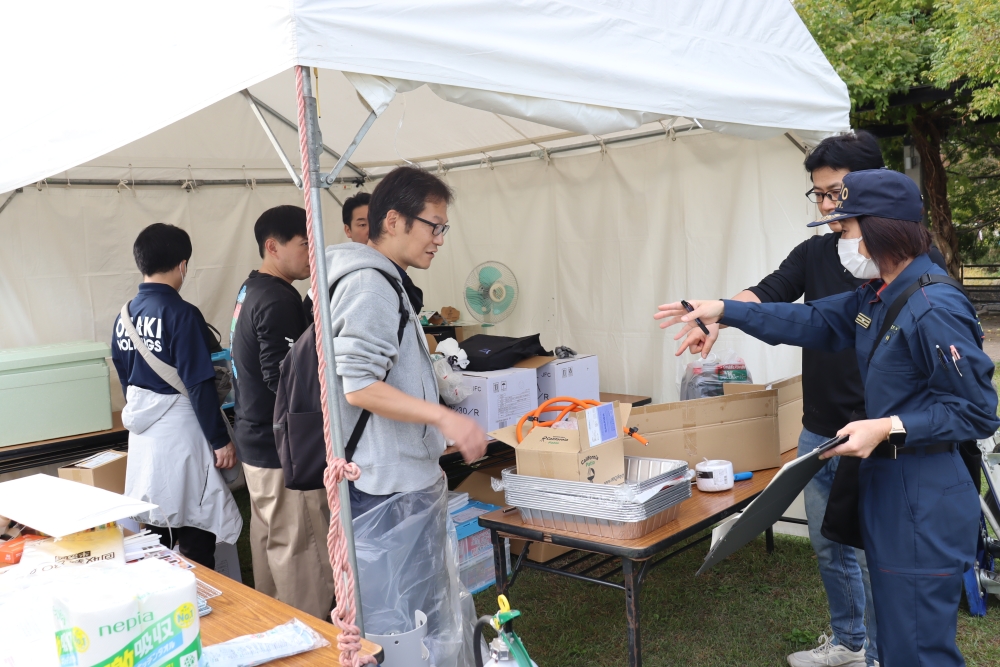 国分寺まつり火気指導