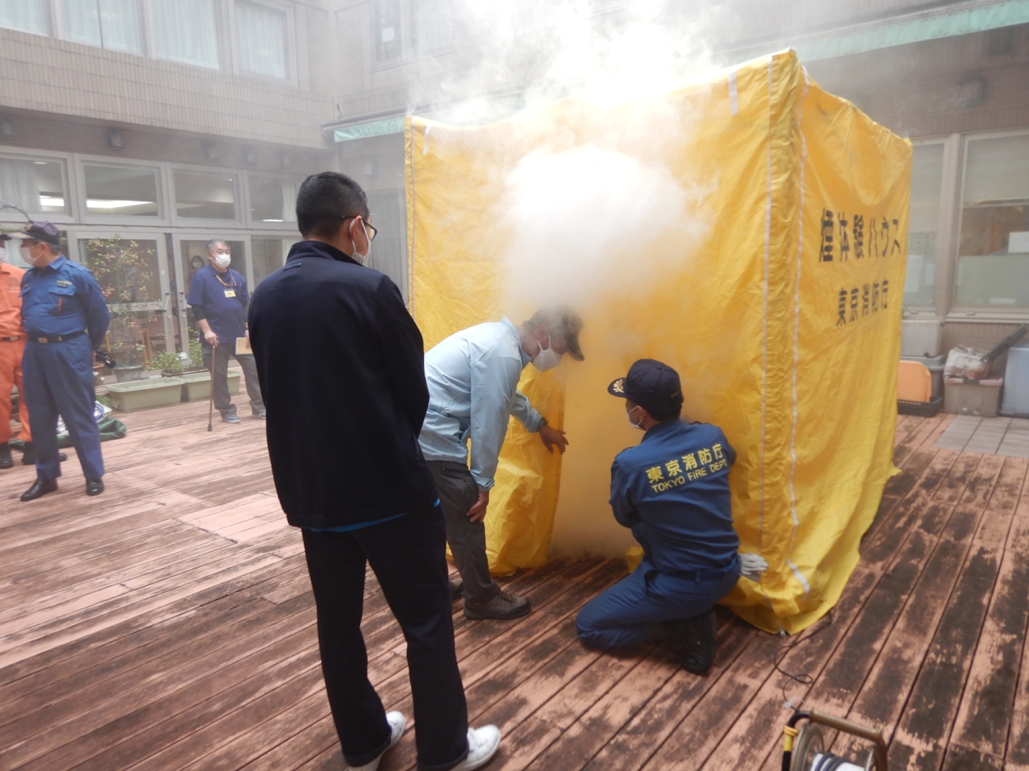 50919_福生_自衛消防訓練見学会を実施③