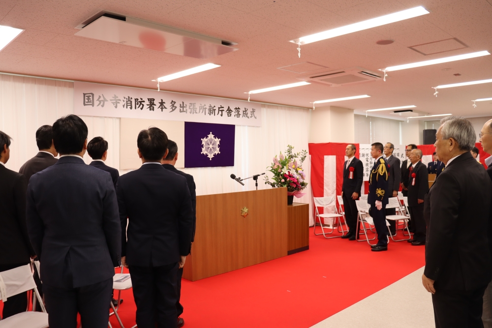 本多出張所新庁舎落成式①