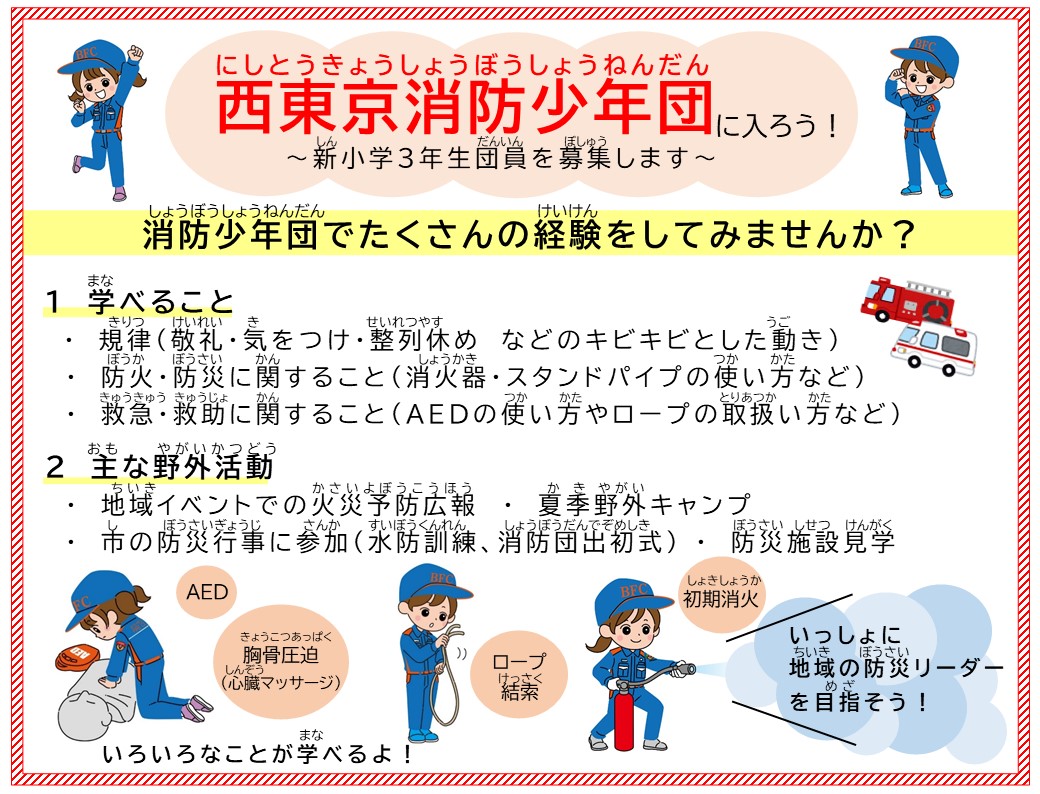 メインビジュアル画像：BFC団員募集