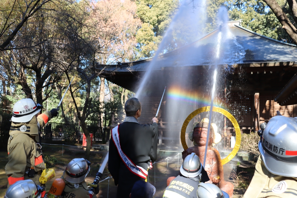 文化財防火デーに伴う消防演習②