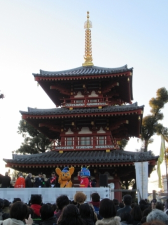 宝仙寺節分会全体写真