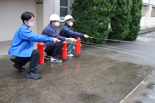 消防演習写真①