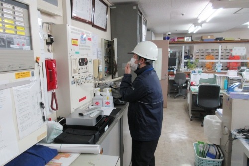 消防演習写真②