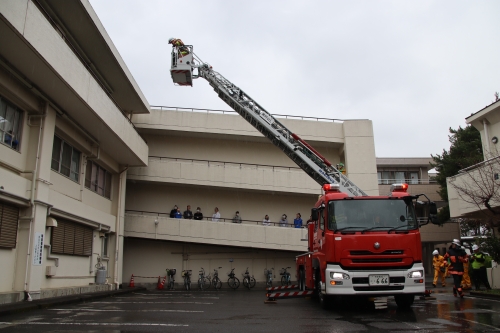 消防演習写真④