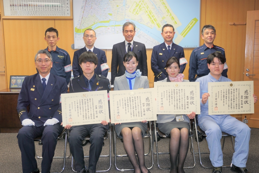 深夜の空港での救命劇！連携が紡いだ命！